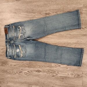 Women's BKE Payton Denim Capris Size 28